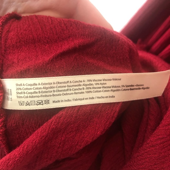 Free People Red Backless Maxi Dress - Picture 10 of 12